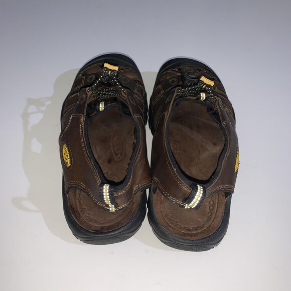 Keen Newport Leather Sandals Mens Size 11.5 Brown Closed Toe Hiking Shoes Trail main image 7